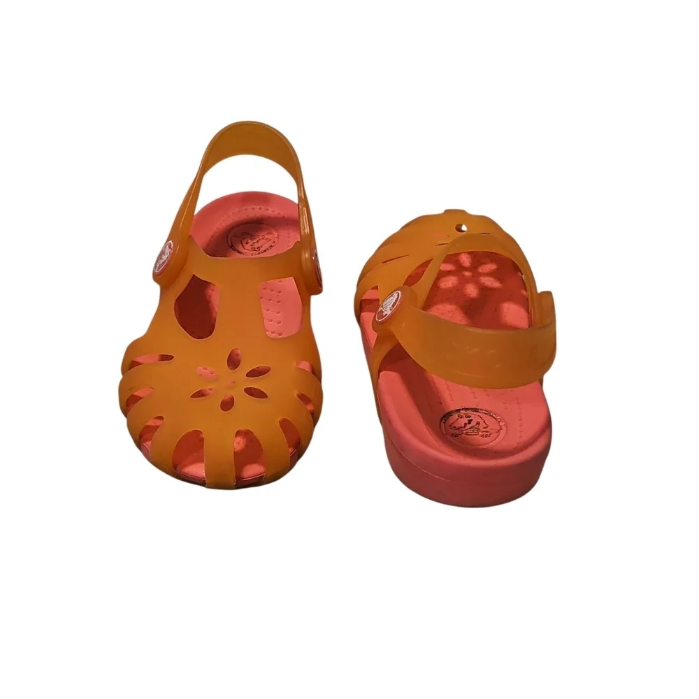 Orange/Pink Jelly Sandals
